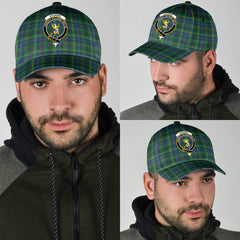 Stewart Hunting Modern Tartan Crest Classic Cap