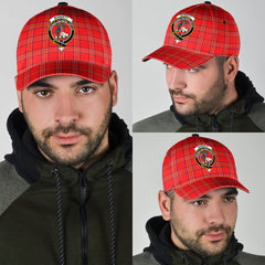 Burnett Modern Tartan Crest Classic Cap