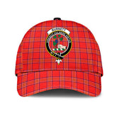 Burnett Modern Tartan Crest Classic Cap