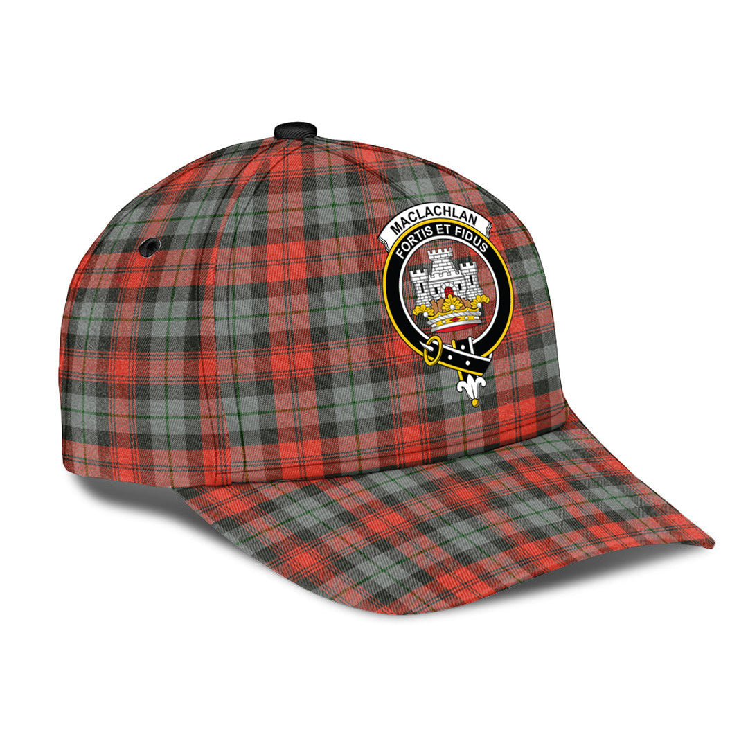 MacLachlan Weathered Tartan Crest Classic Cap
