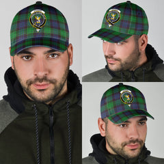 Stewart Old Modern Tartan Crest Classic Cap
