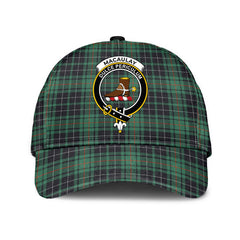 MacAulay Hunting Ancient Tartan Crest Classic Cap