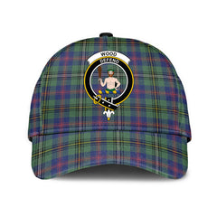 Wood Modern Tartan Crest Classic Cap