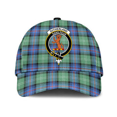 Sutherland Old Ancient Tartan Crest Classic Cap