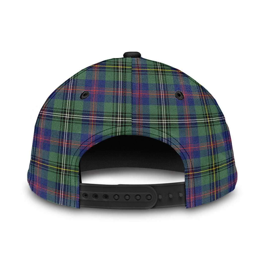 Wood Modern Tartan Crest Classic Cap