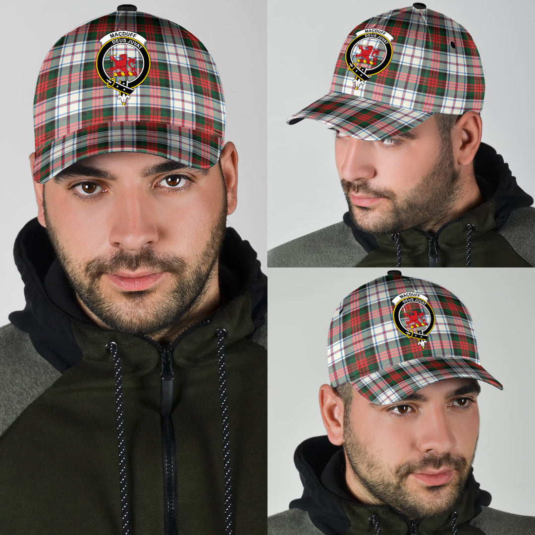 MacDuff Dress Modern Tartan Crest Classic Cap