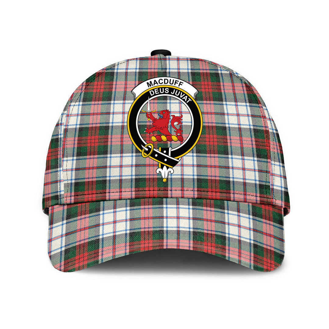 MacDuff Dress Modern Tartan Crest Classic Cap
