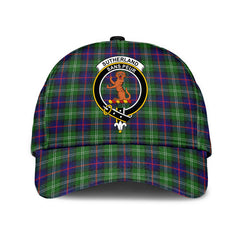 Sutherland Modern Tartan Crest Classic Cap