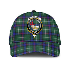 MacDonald of the Isles Hunting Modern Tartan Crest Classic Cap
