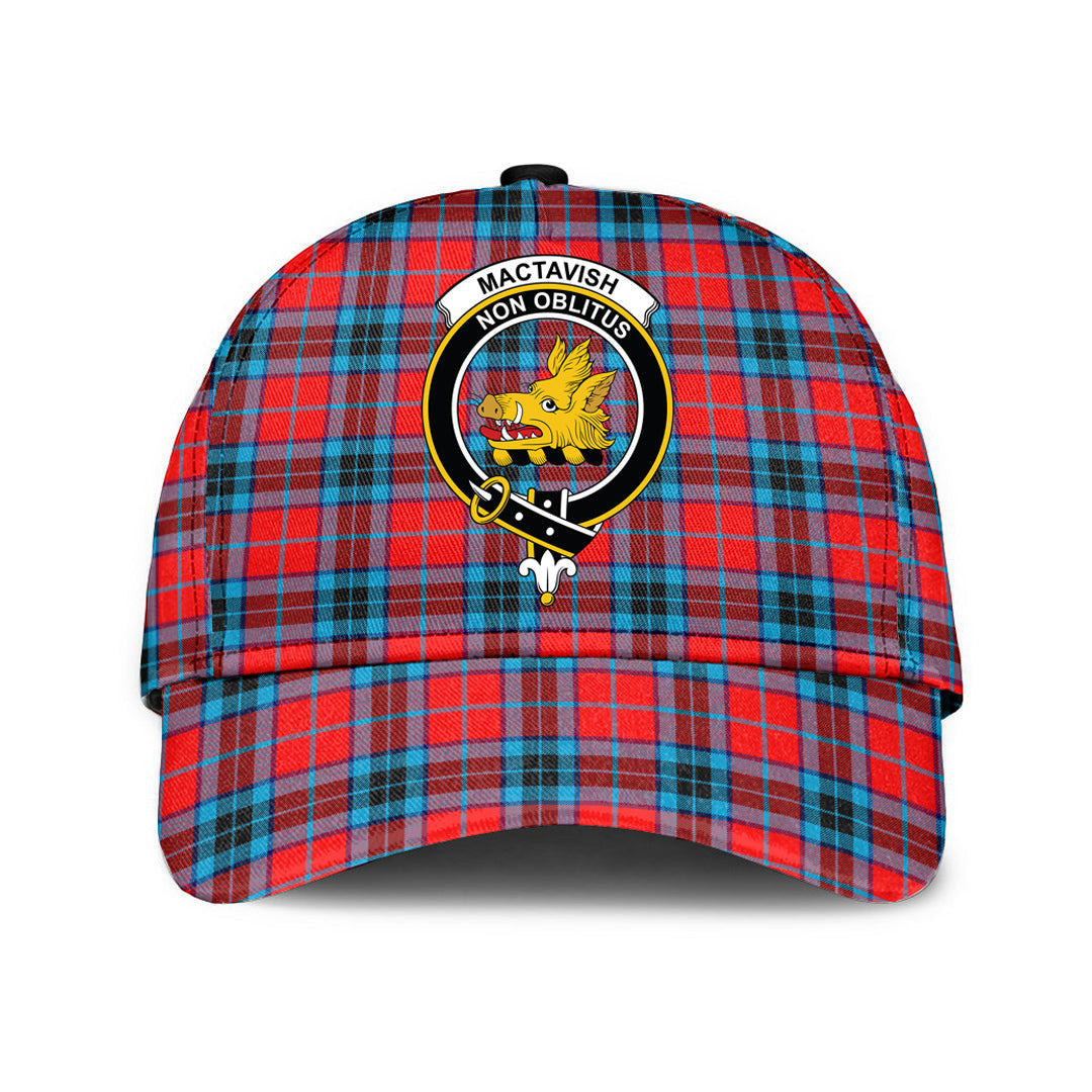 MacTavish Modern Tartan Crest Classic Cap