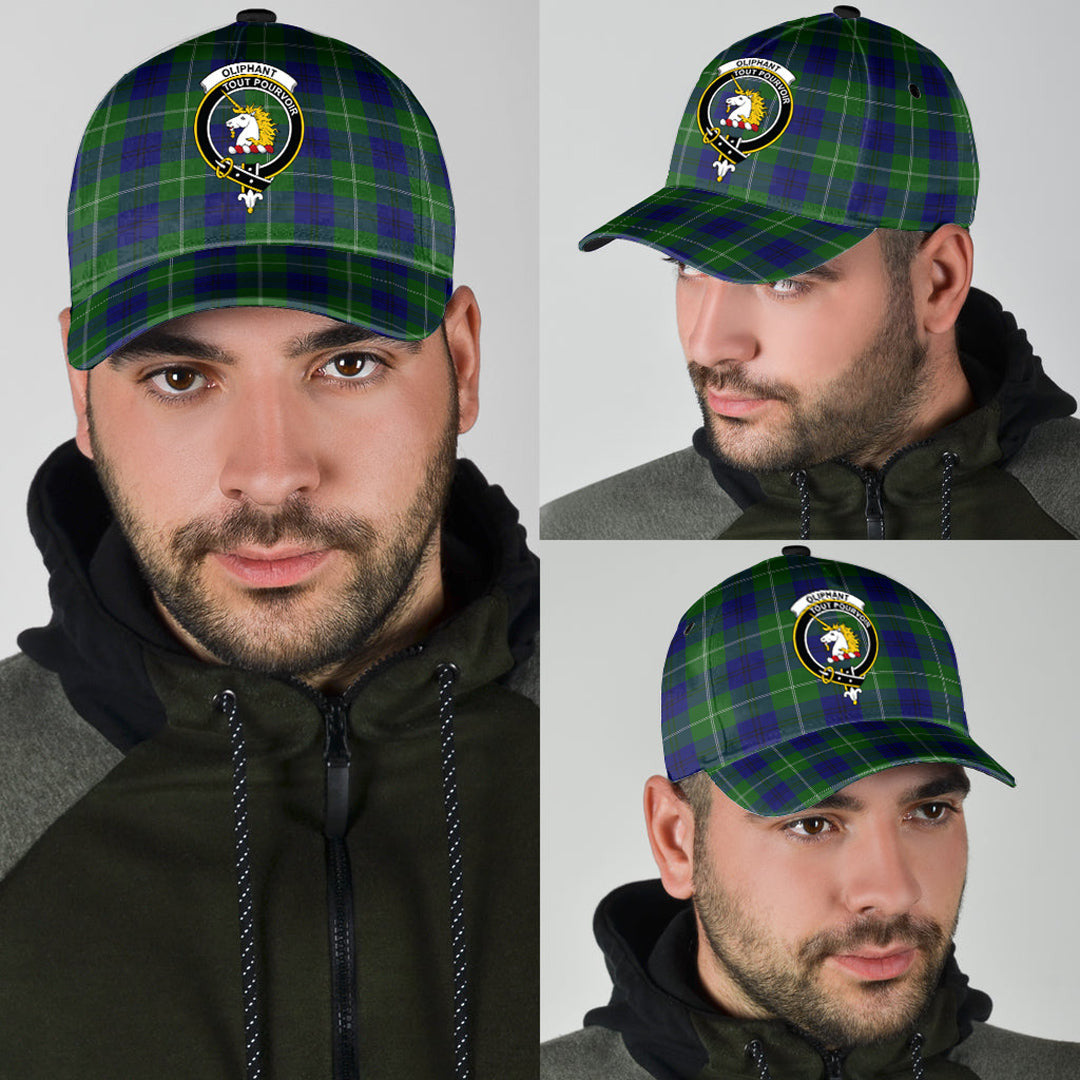 Oliphant Modern Tartan Crest Classic Cap