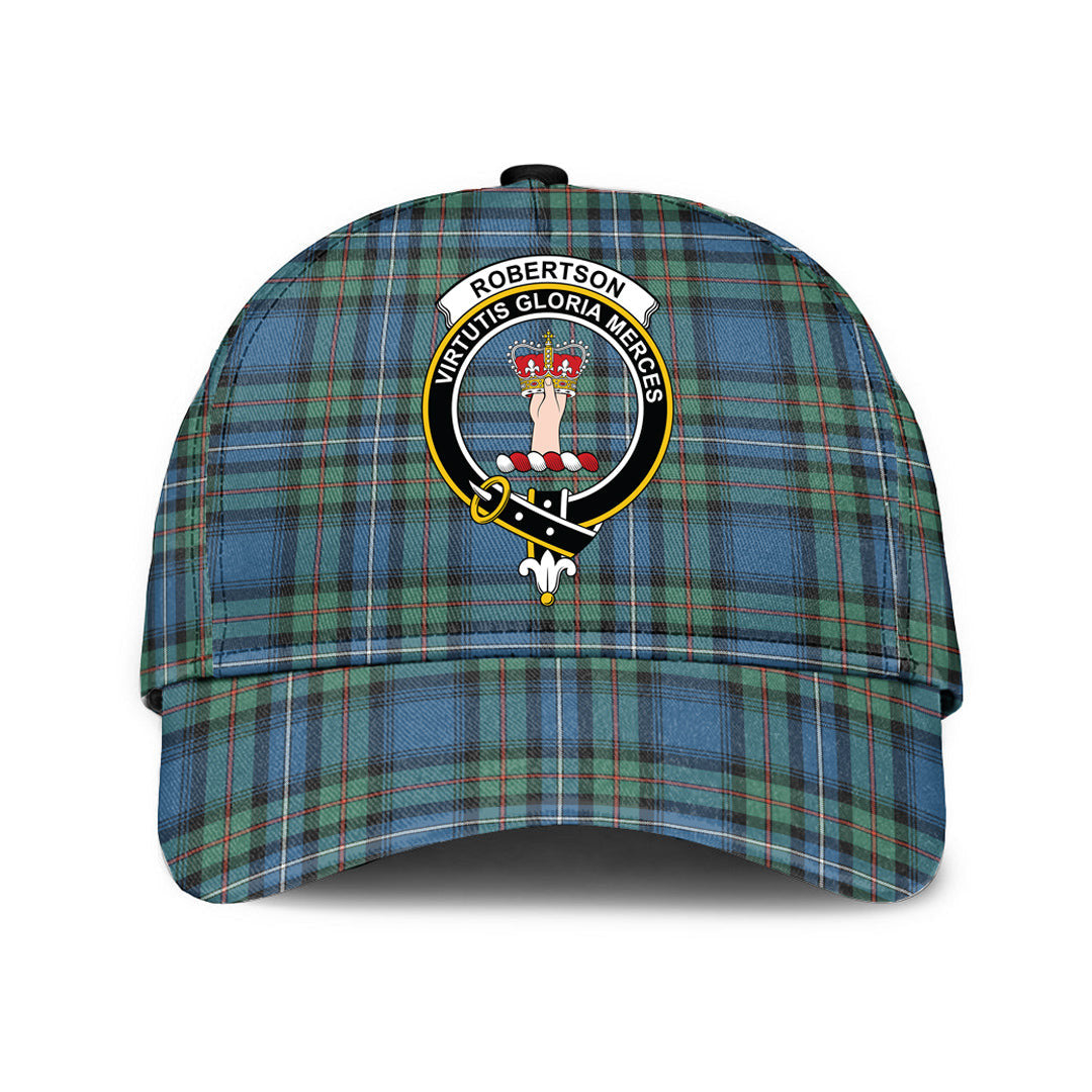 Robertson Hunting Ancient Tartan Crest Classic Cap
