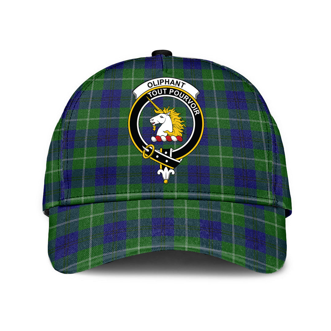 Oliphant Modern Tartan Crest Classic Cap