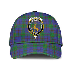 Strachan Tartan Crest Classic Cap