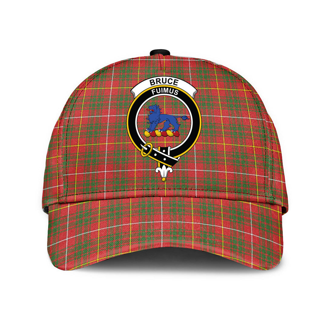 Bruce Modern Tartan Crest Classic Cap