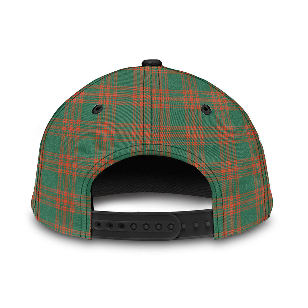 Menzies Green Ancient Tartan Crest Classic Cap