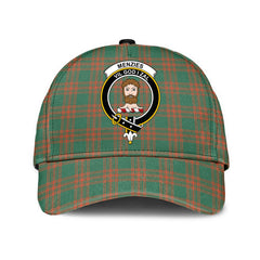 Menzies Green Ancient Tartan Crest Classic Cap