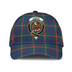 Agnew Modern Tartan Crest Classic Cap