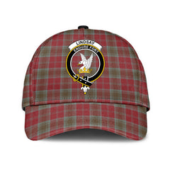 Lindsay Weathered Tartan Crest Classic Cap