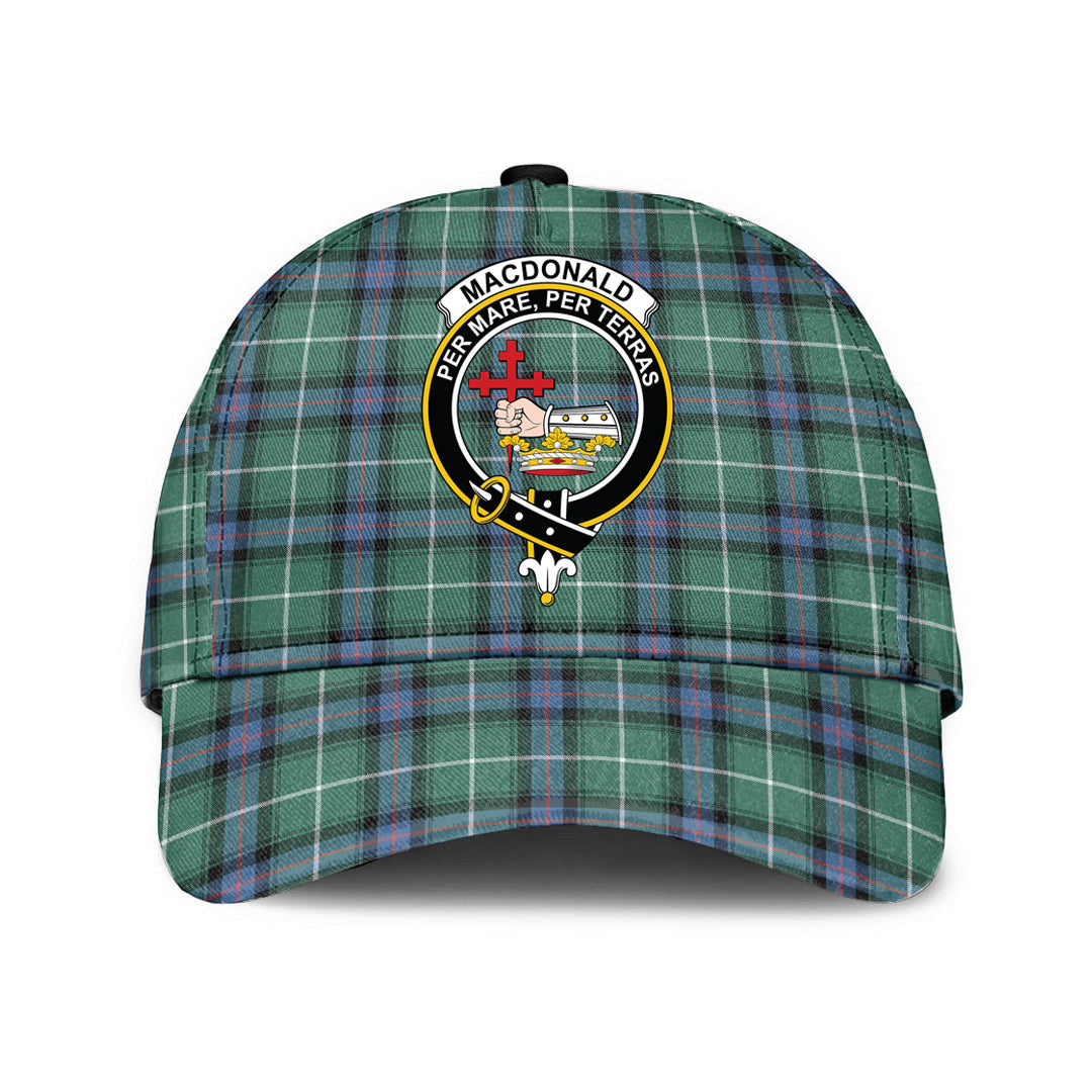 MacDonald of the Isles Hunting Ancient Tartan Crest Classic Cap