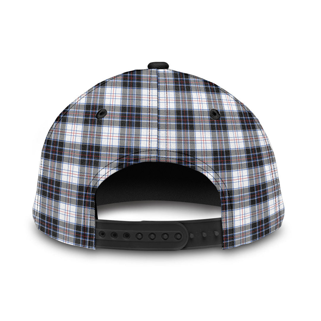 MacRae Dress Modern Tartan Crest Classic Cap