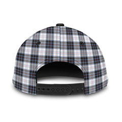 MacRae Dress Modern Tartan Crest Classic Cap