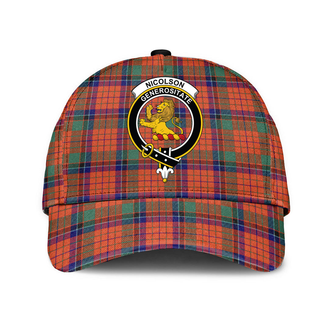 Nicolson Ancient Tartan Crest Classic Cap