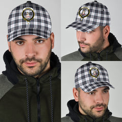 MacRae Dress Modern Tartan Crest Classic Cap