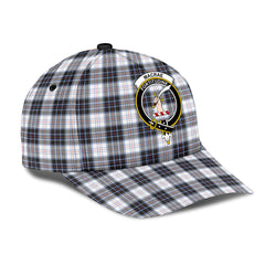 MacRae Dress Modern Tartan Crest Classic Cap