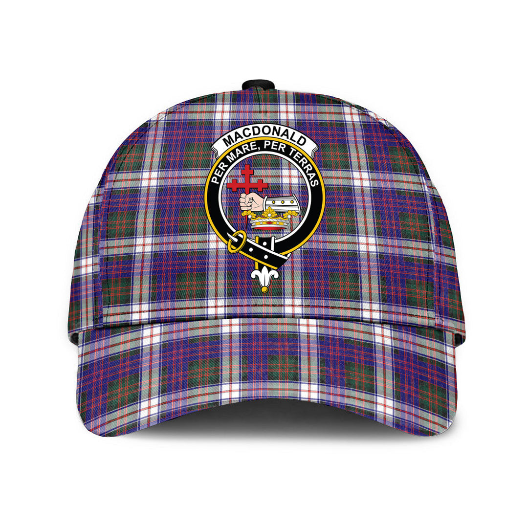 MacDonald Dress Modern Tartan Crest Classic Cap