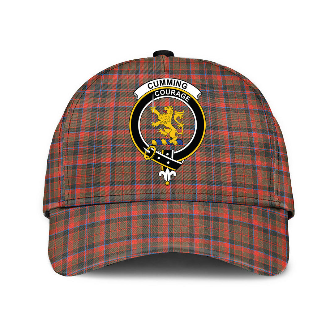 Cumming Hunting Weathered Tartan Crest Classic Cap