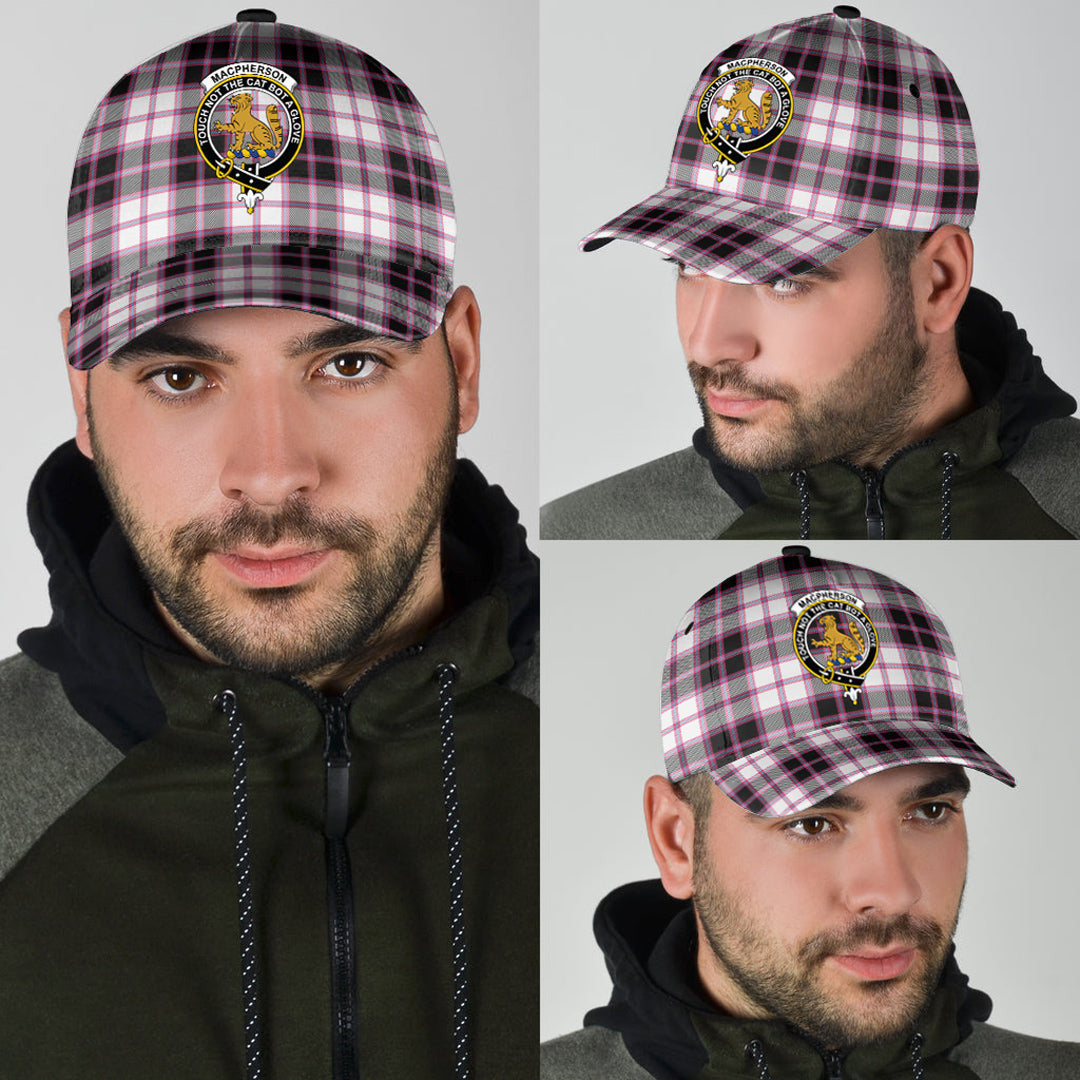 MacPherson Hunting Modern Tartan Crest Classic Cap
