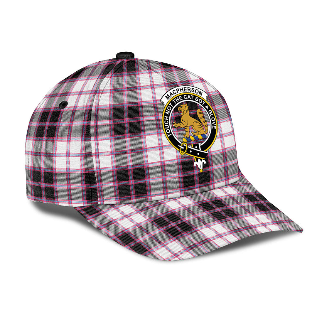 MacPherson Hunting Modern Tartan Crest Classic Cap