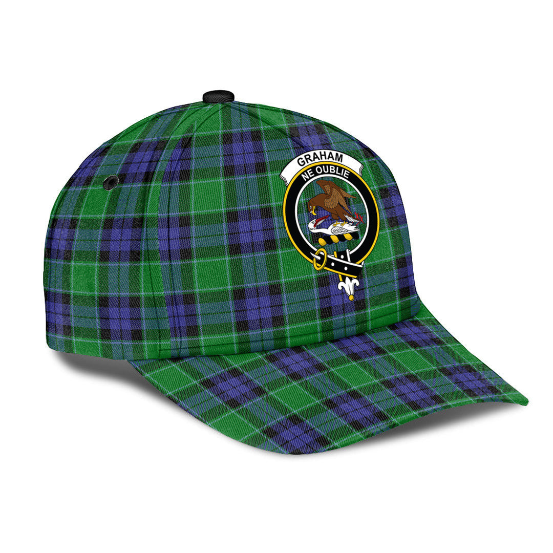 Graham of Menteith Modern Tartan Crest Classic Cap