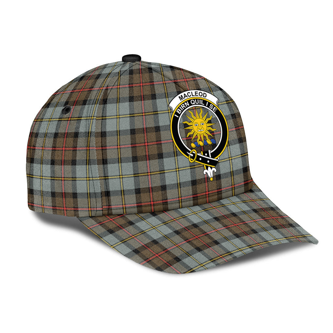 MacLeod of Harris Weathered Tartan Crest Classic Cap