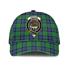 Graham of Menteith Modern Tartan Crest Classic Cap