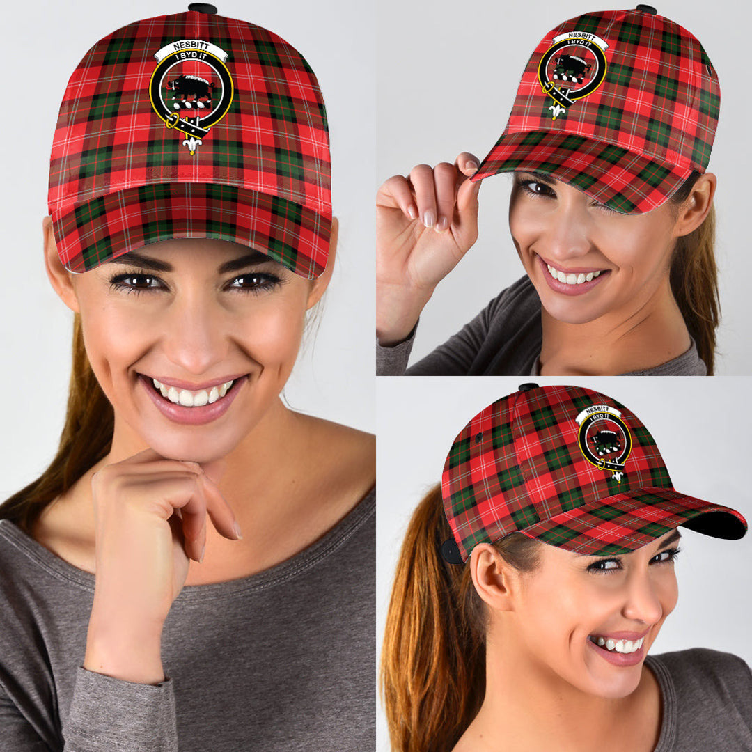 Nesbitt Modern Tartan Crest Classic Cap