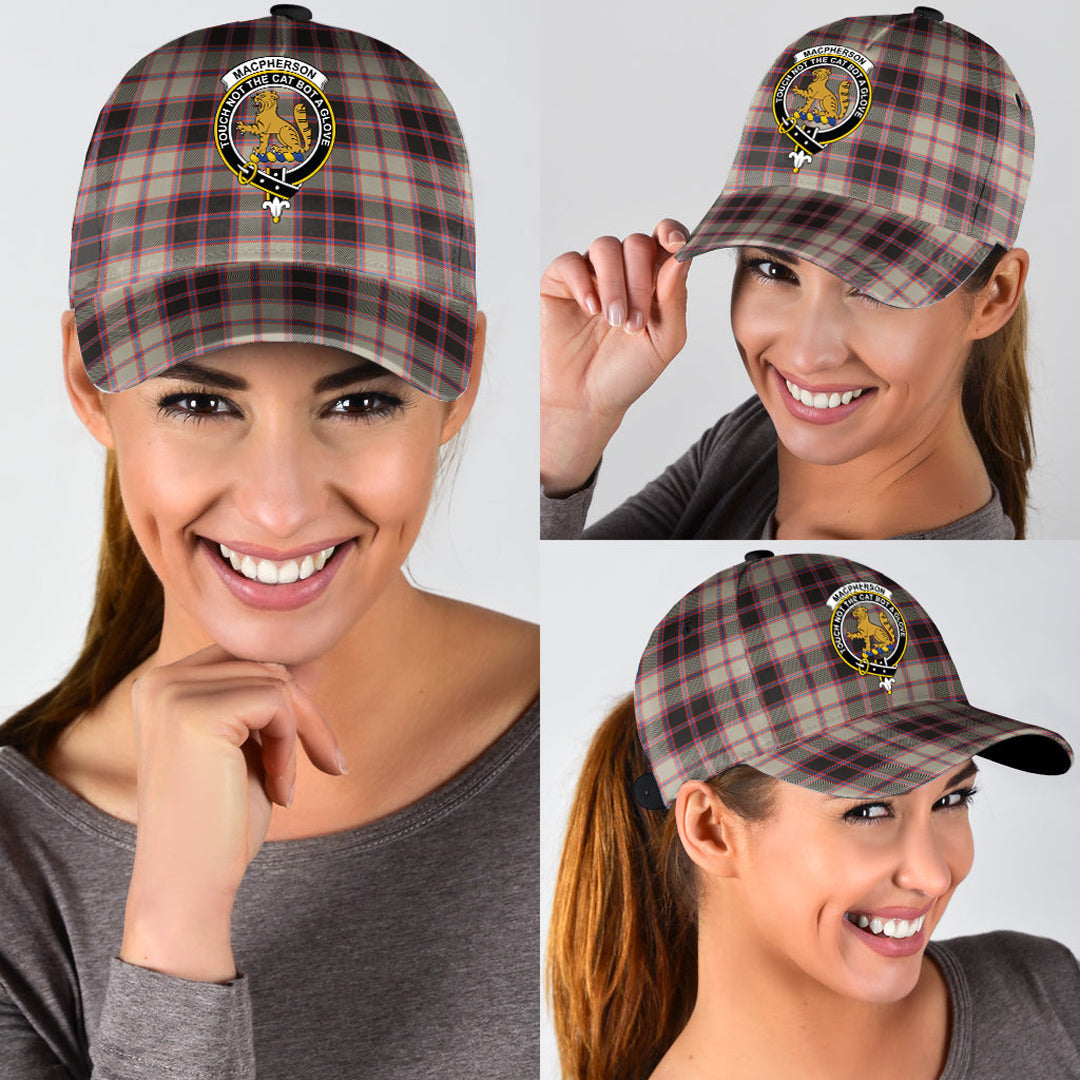 MacPherson Hunting Ancient Tartan Crest Classic Cap