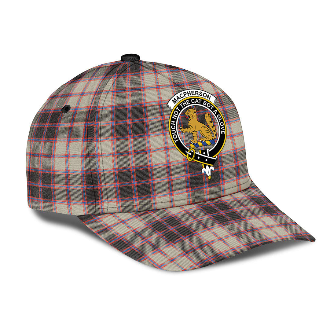 MacPherson Hunting Ancient Tartan Crest Classic Cap