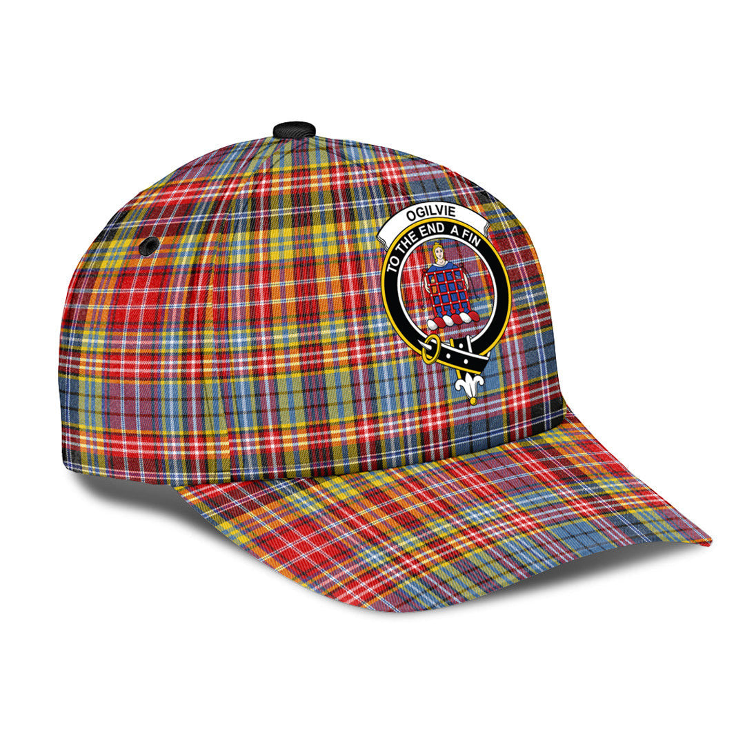 Ogilvie of Airlie Ancient Tartan Crest Classic Cap