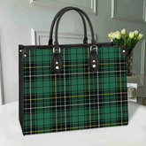 MacAlpine Ancient Tartan Leather Bag