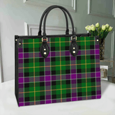 Selkirk Tartan Leather Bag