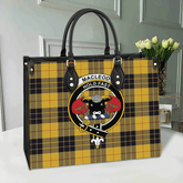 MacLeod of Lewis Ancient Tartan Crest Leather Bag