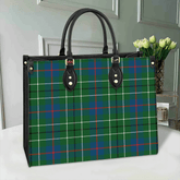 Duncan Ancient Tartan Leather Bag
