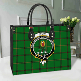 Don (Tribe-of-Mar) Tartan Crest Leather Bag