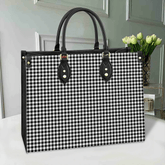 Shepherd Tartan Leather Bag