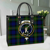 Gunn Modern Tartan Crest Leather Bag
