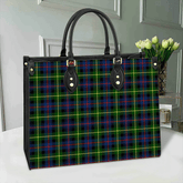 Farquharson Modern Tartan Leather Bag