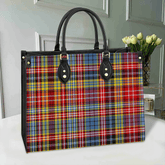 Ogilvie of Airlie Ancient Tartan Leather Bag