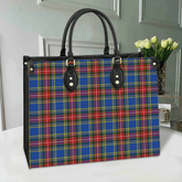 MacBeth Modern Tartan Leather Bag